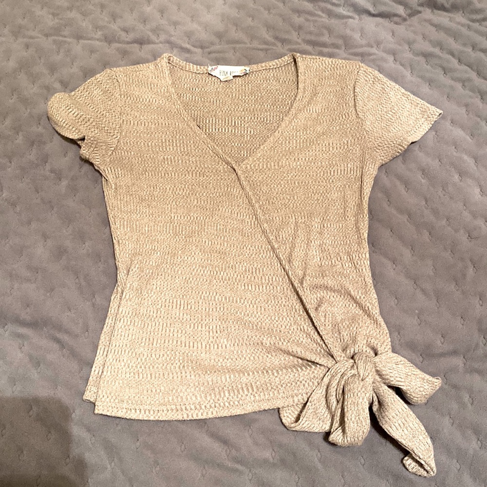 Light brown top